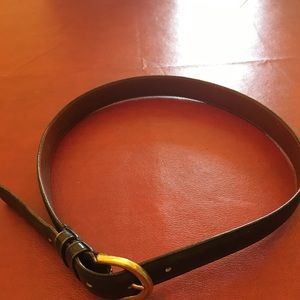 SOLD!   COACH Cowhide and solid brass belt.